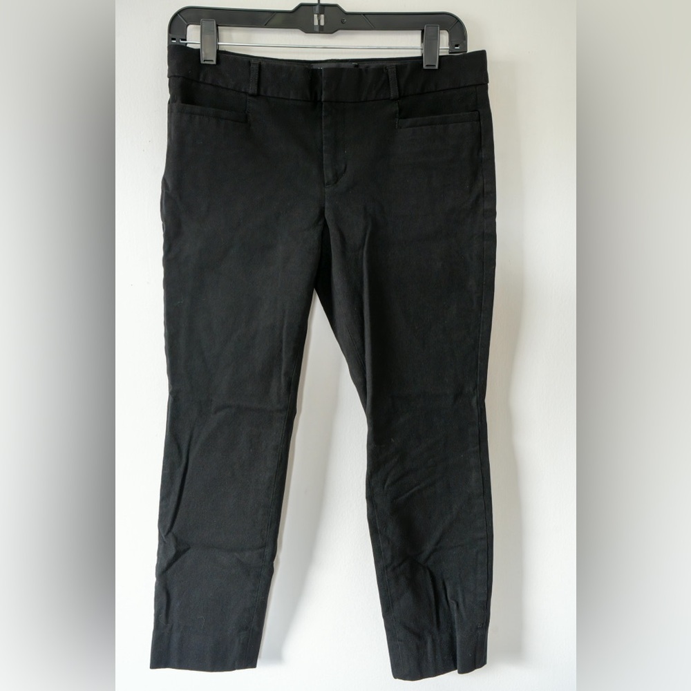 Banana Republic Sloan Black Dress Pant, size 6 petite